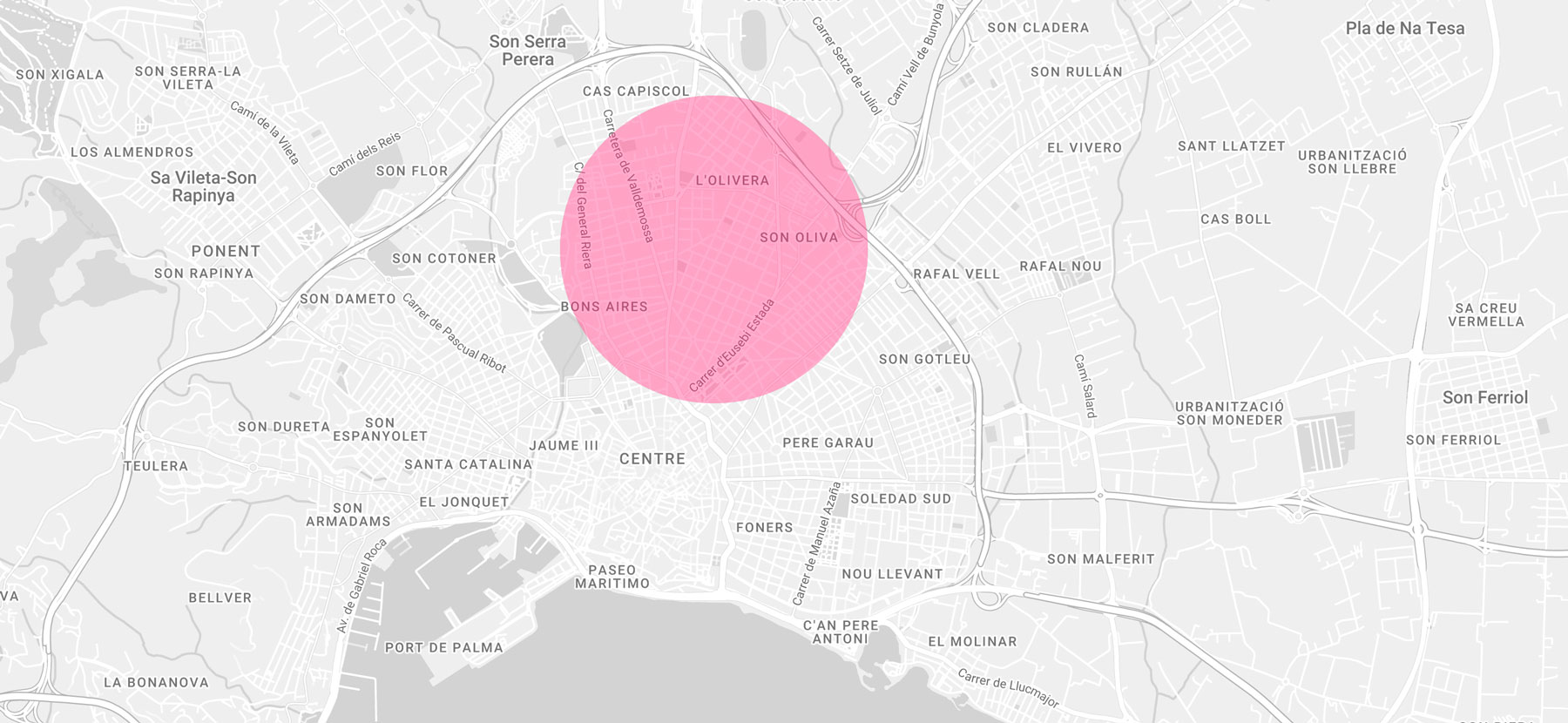 Palma Luxus Apartments Lage